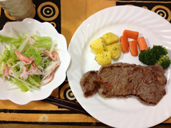 01.サーロインステーキ