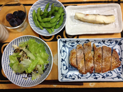 08.　甘塩タラのオリーブオイル焼き