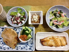 10.　焼きカレイ