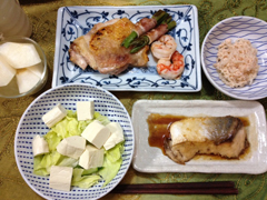 11.　ブリの照り焼き