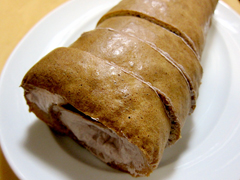 糖質カットロールケーキ