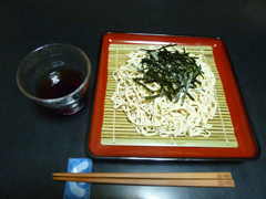 ざるそば風